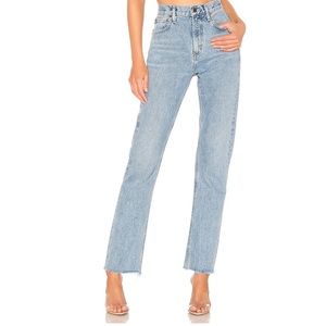 Agolde Cherie High Rise Straight Jeans